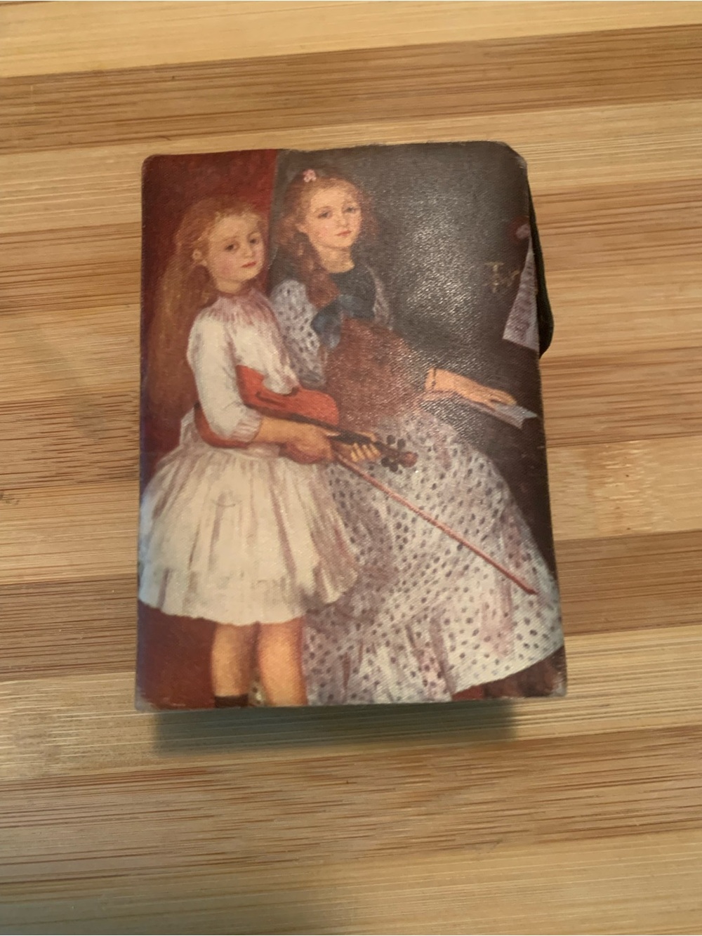 Vintage Art Print Compact Case with Image of “The Daughters of Catulle Mendes”